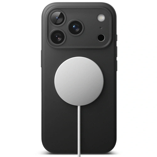 Etui Ringke Silicone Magnetic MagSafe do Apple iPhone 17 Pro Black