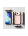 Etui Ringke Silicone Magnetic MagSafe do Apple iPhone 17 Pro Pink Sand
