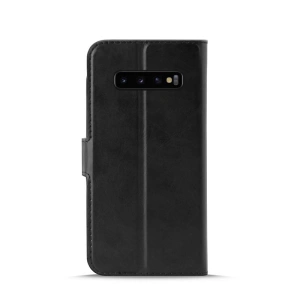 Wholesale PURO Booklet Wallet Case Samsung Galaxy S10 (black) - PUR012BLK - {ean13} - Hurt