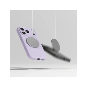 Etui Ringke Silicone Magnetic MagSafe do Apple iPhone 17 Pro Light Purple