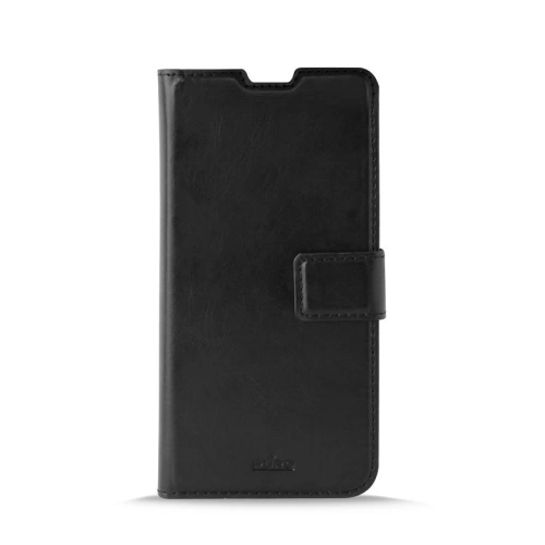 Etui PURO Booklet Wallet Case Samsung Galaxy S10 z kieszeniami na karty + stand up (czarny)