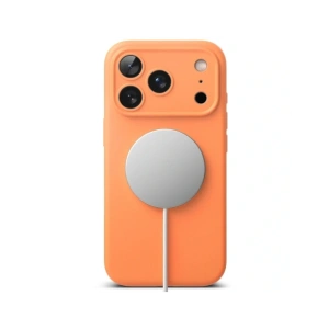 Etui Ringke Silicone Magnetic MagSafe do Apple iPhone 17 Pro Tangerine