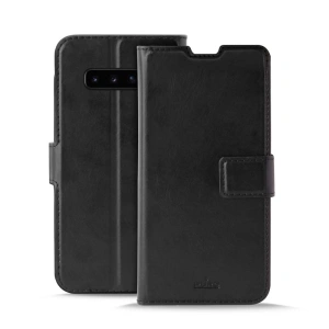 Wholesale PURO Booklet Wallet Case Samsung Galaxy S10 (black) - PUR012BLK - {ean13} - Hurt