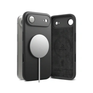 Etui Ringke Silicone Magnetic MagSafe do Apple iPhone 17 Air Black