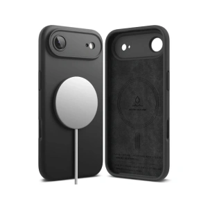 Etui Ringke Silicone Magnetic MagSafe do Apple iPhone 17 Air Black