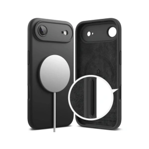 Etui Ringke Silicone Magnetic MagSafe do Apple iPhone 17 Air Black