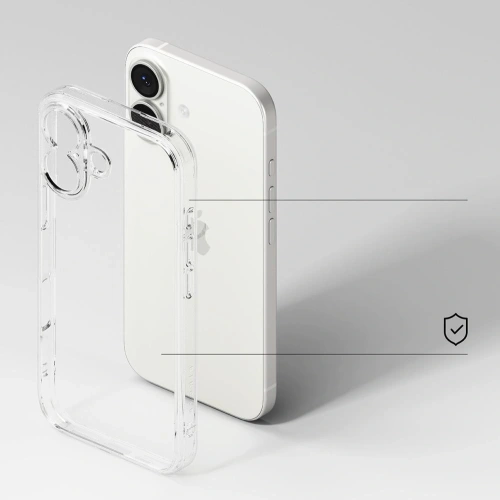 Etui Ringke Fusion do Apple iPhone 17 Clear