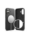 Etui Ringke Silicone Magnetic MagSafe do Apple iPhone 17 Black