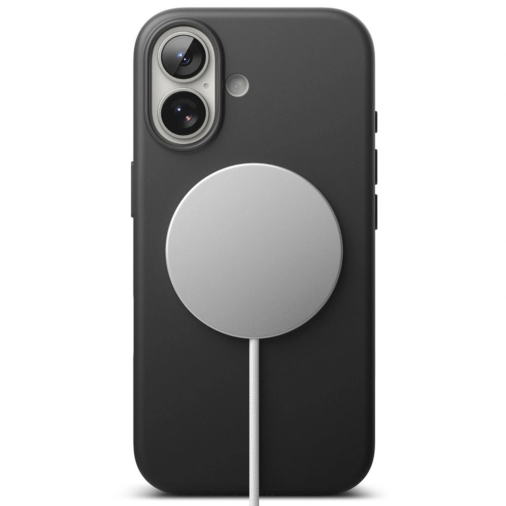 Etui Ringke Silicone Magnetic MagSafe do Apple iPhone 17 Black