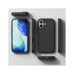 Etui Ringke Silicone Magnetic MagSafe do Apple iPhone 17 Black