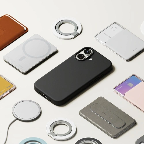 Etui Ringke Silicone Magnetic MagSafe do Apple iPhone 17 Black