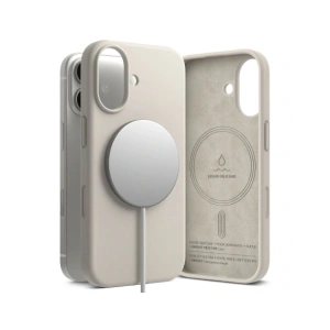 Etui Ringke Silicone Magnetic MagSafe do Apple iPhone 17 Stone