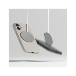 Etui Ringke Silicone Magnetic MagSafe do Apple iPhone 17 Stone