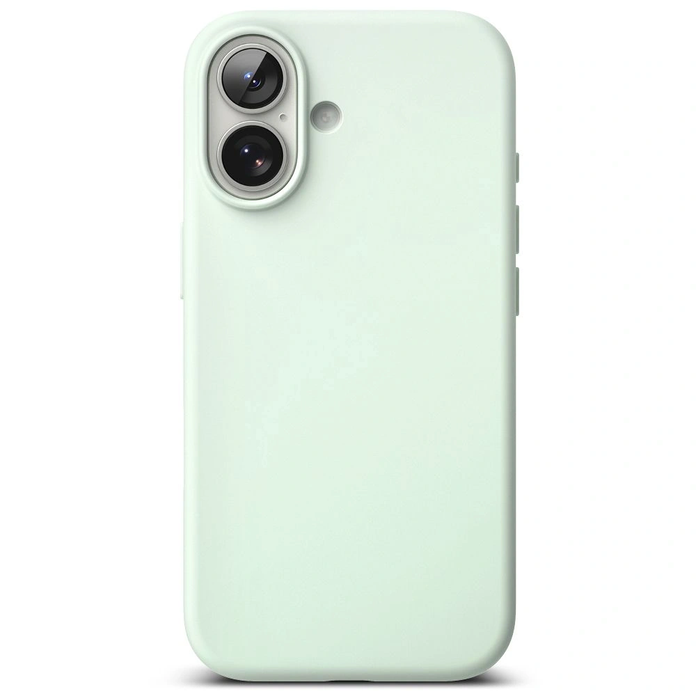 Etui Ringke Silicone Magnetic MagSafe do Apple iPhone 17 Soft Mint