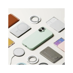 Etui Ringke Silicone Magnetic MagSafe do Apple iPhone 17 Soft Mint