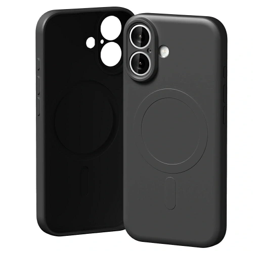 Etui Mercury Semi-Silicone MagSafe do Apple iPhone 17 czarny