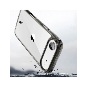 Etui Bizon Case Halo do Apple iPhone 17 Air przydymione-czarne