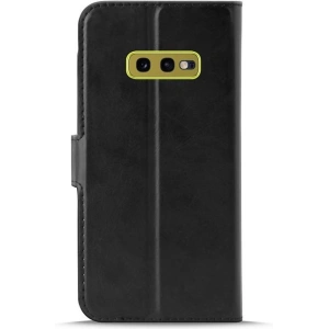 Hurtownia GSM - Etui PURO Booklet Wallet Case Samsung Galaxy S10e cu buzunare pentru carduri + suport (negru) - PUR015BLK - {ean13} - Hurt