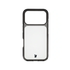 Etui Bizon Case Halo do Apple iPhone 17 Pro przydymione-czarne