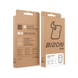 Etui Bizon Case Halo do Apple iPhone 17 Pro przydymione-czarne