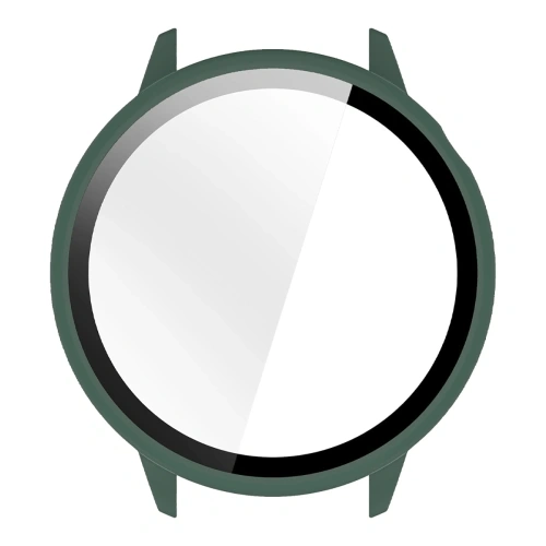 Etui ze szkłem do zegarka Bizon Case+Glass Watch do OnePlus Watch 3 43 mm zielone