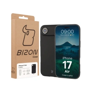 Etui Bizon Case Łupka do Apple iPhone 17 Air czarne