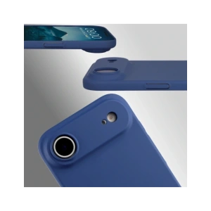 Etui Bizon Case Łupka do Apple iPhone 17 Air niebieskie