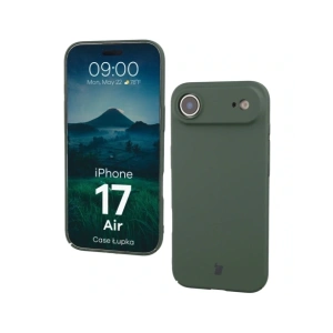 Etui Bizon Case Łupka do Apple iPhone 17 Air zielone