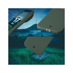 Etui Bizon Case Łupka do Apple iPhone 17 Air zielone
