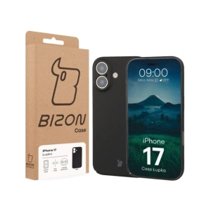 Etui Bizon Case Łupka do Apple iPhone 17 czarne