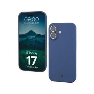 Etui Bizon Case Łupka do Apple iPhone 17 niebieskie