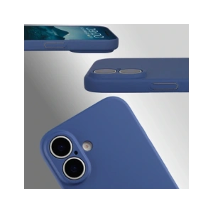 Etui Bizon Case Łupka do Apple iPhone 17 niebieskie