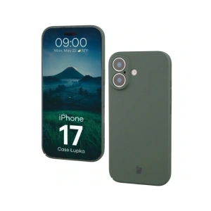 Etui Bizon Case Łupka do Apple iPhone 17 zielone