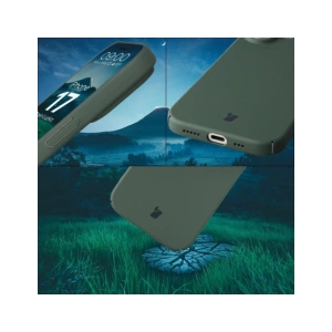 Etui Bizon Case Łupka do Apple iPhone 17 zielone