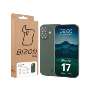 Etui Bizon Case Łupka do Apple iPhone 17 zielone