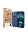 Etui Bizon Case Łupka do Apple iPhone 17 Pro niebieskie