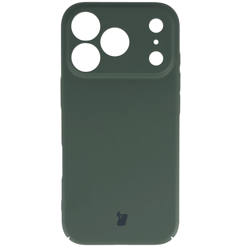 Etui Bizon Case Łupka do Apple iPhone 17 Pro zielone