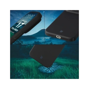 Etui Bizon Case Łupka do Apple iPhone 17 Pro Max czarne