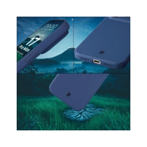 Etui Bizon Case Łupka do Apple iPhone 17 Pro Max niebieskie