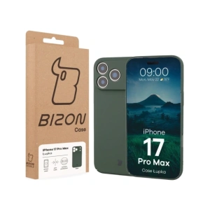 Etui Bizon Case Łupka do Apple iPhone 17 Pro Max zielone