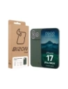 Etui Bizon Case Łupka do Apple iPhone 17 Pro Max zielone