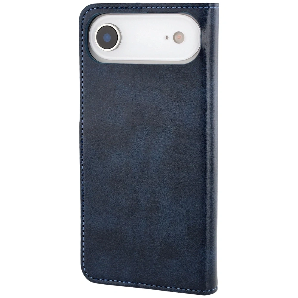 Etui z klapką Bizon Case Pocket do Apple iPhone 17 Air granatowe