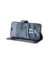 Etui z klapką Bizon Case Pocket do Apple iPhone 17 Air granatowe