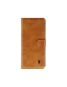 Etui z klapką Bizon Case Pocket do Motorola Moto G86 5G / G86 Power 5G brązowe