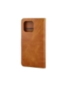 Etui z klapką Bizon Case Pocket do Motorola Moto G86 5G / G86 Power 5G brązowe