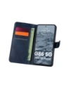 Etui z klapką Bizon Case Pocket do Motorola Moto G86 5G / G86 Power 5G granatowe