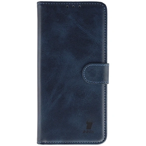 Etui z klapką Bizon Case Pocket do Motorola Moto G86 5G / G86 Power 5G granatowe