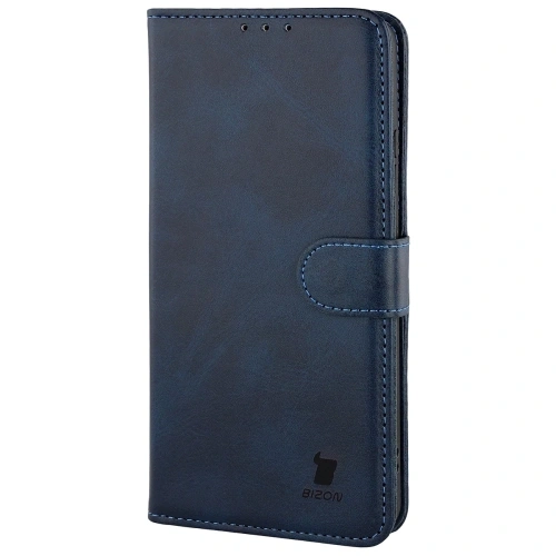 Etui z klapką Bizon Case Pocket do Motorola Moto G86 5G / G86 Power 5G granatowe