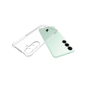 Elastyczne etui Bizon Case Salpa do Samsung Galaxy S25 FE przezroczyste