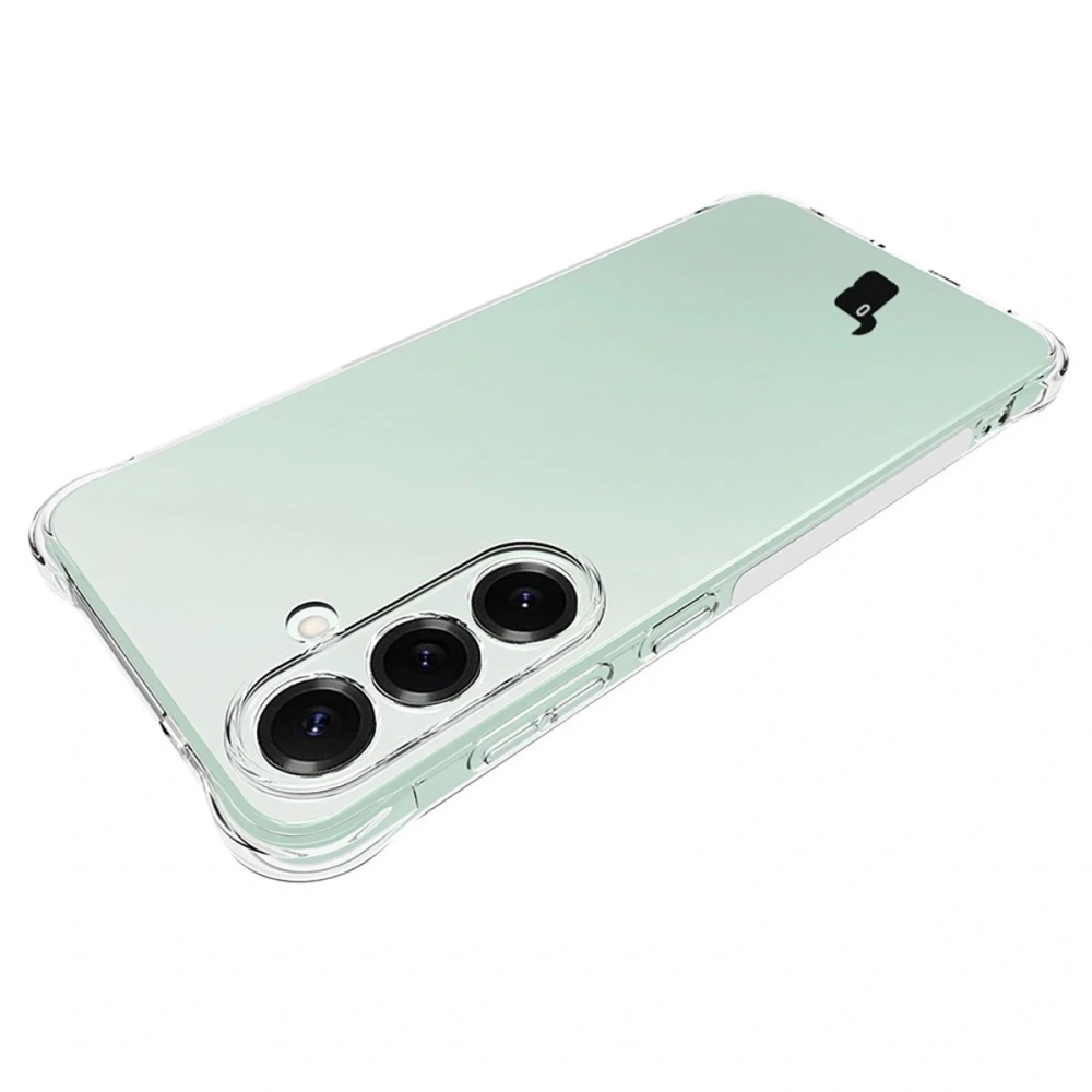 Elastyczne etui Bizon Case Salpa do Samsung Galaxy S25 FE przezroczyste